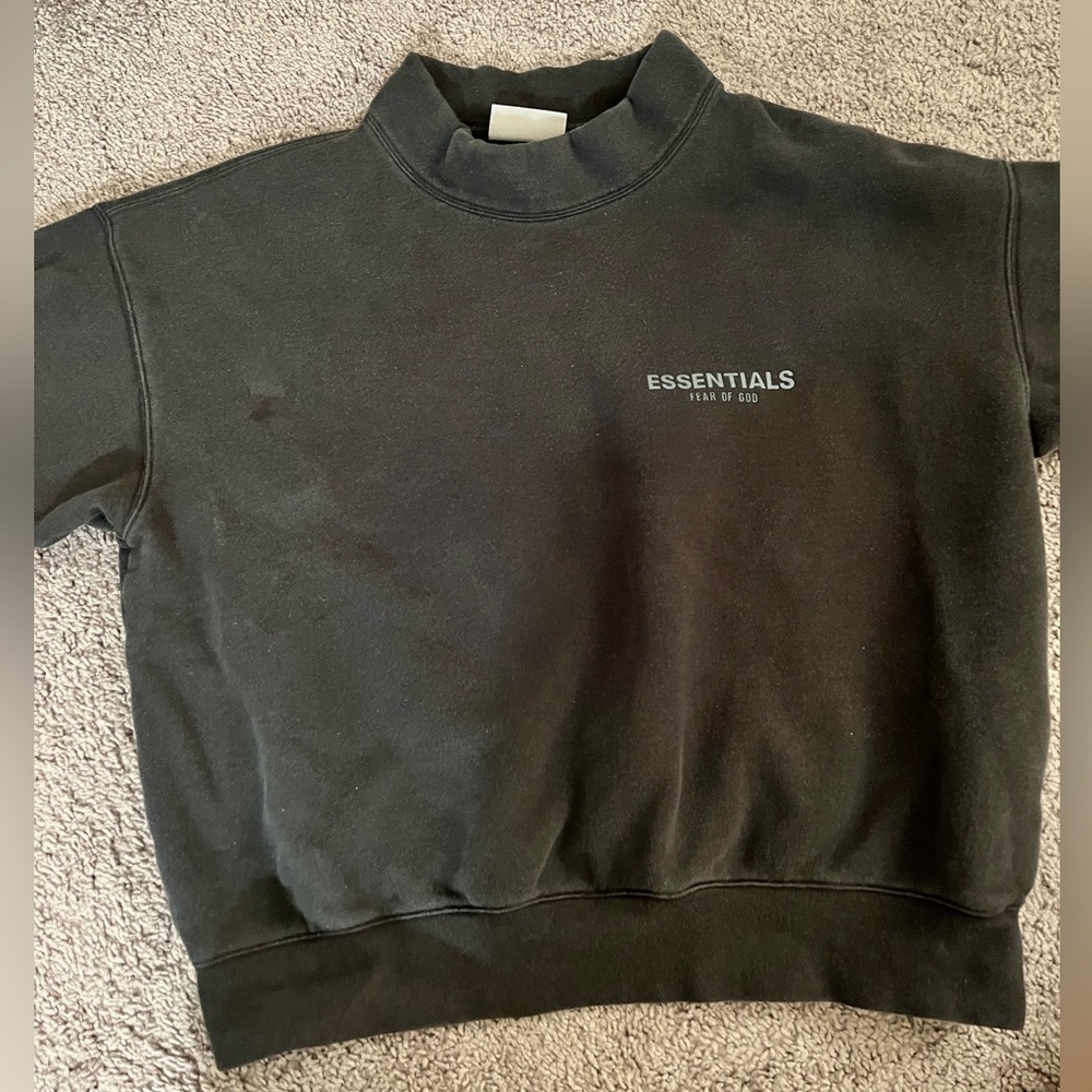 Fear of God Essentials Charcoal Sweatshirt